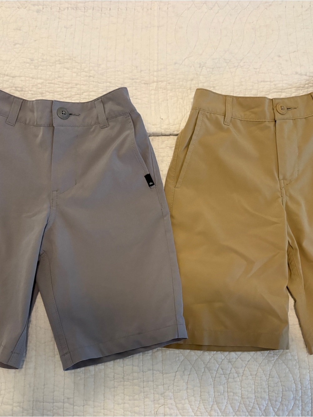Quiksilver Boys' Shorts — Gray and Khaki